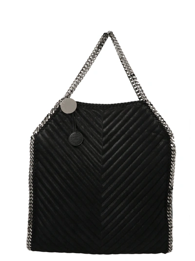 Shop Stella Mccartney Falabella Maxi Bag In Black