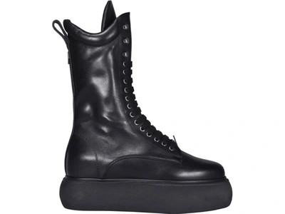Shop Attico Selene Boots In Black