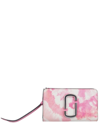 Shop Marc Jacobs Pink Tie Dye Wallet