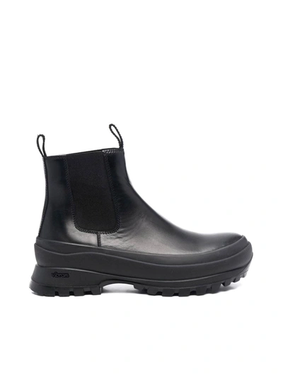 Shop Jil Sander Ankle Boot - Vit. Boston In Black