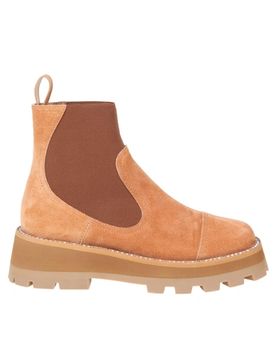 Shop Jimmy Choo Clayton Boots In Suede In Camel