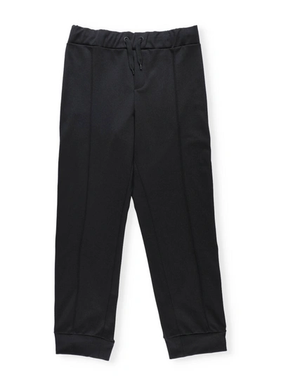 Shop Fendi Trackpant With Loged Bend In Black