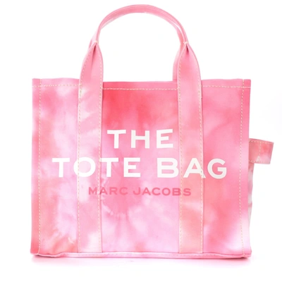 MARC JACOBS: The Tote Bag in tie dye canvas - Pink  Marc Jacobs mini bag  H013M02PF21 online at