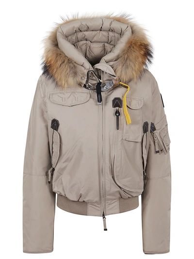 Parajumpers Gobi Base Waterproof Down Recycled Nylon Bomber Jacket In Atmosphere
