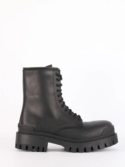 Shop Balenciaga Black Master Boots