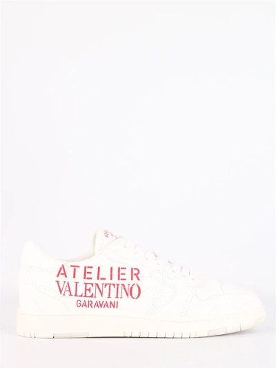 Shop Valentino Sneakers Low-top In White