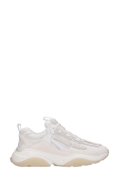 Shop Amiri Sneakers In White Canvas