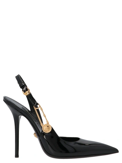 Shop Versace Shoes In Black