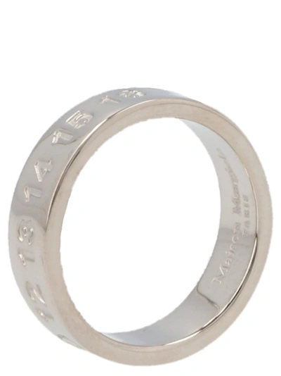 Shop Maison Margiela Ring In Silver