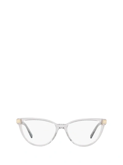 Shop Versace Ve3271 Transparent Grey Glasses