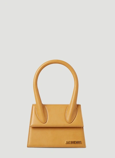 Jacquemus Le Chiquito Moyen Bag In Beige | ModeSens