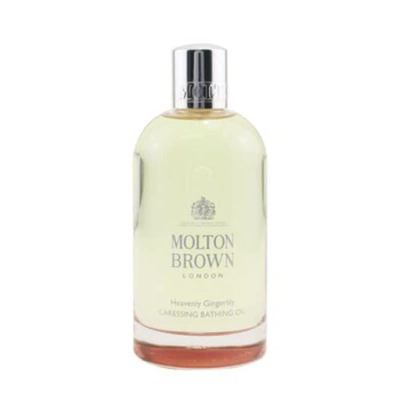 Shop Molton Brown Heavenly Gingerlily Caressing Bathing Oil 6.6 oz Bath & Body 008080129352 In Brown
