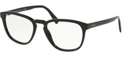 Shop Prada Square Mens Eyeglasses Pr09vvf-1bo1o1-52 In Black