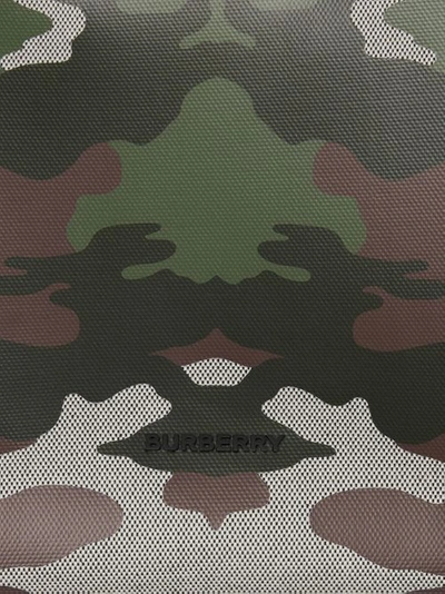 Shop Burberry Camouflage Pr In Mangrove Green