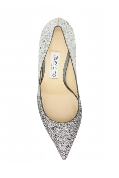 Shop Jimmy Choo Love 65 Pump In Silver