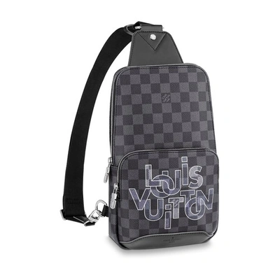 Shop Louis Vuitton Avenue Sling Bag In Gris