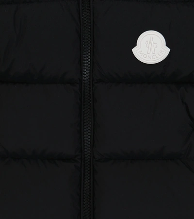 Shop Moncler Ercan Down Coat In Black