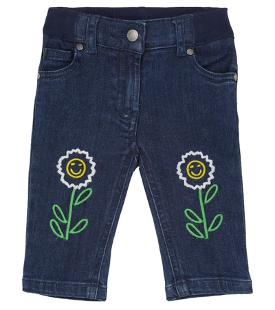 STELLA MCCARTNEY BABY EMBROIDERED JEANS P00600279