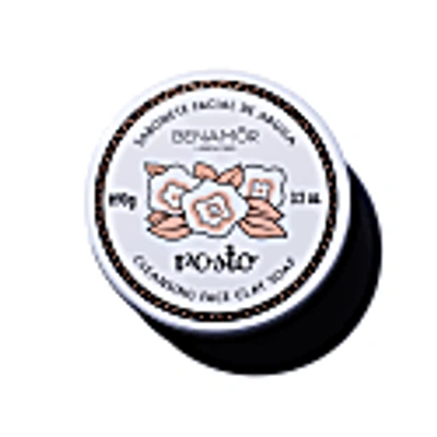 Shop Benamor Rosto Cleansing Pink Clay Face Soap 90g