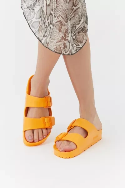 Shop Birkenstock Arizona Eva Sandal In Mango