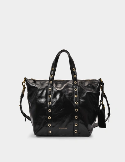 Shop Vanessa Bruno Zippy Pm Bag In Black