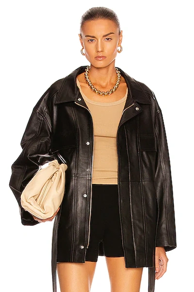 Nour Hammour Zakary Jacket In Black