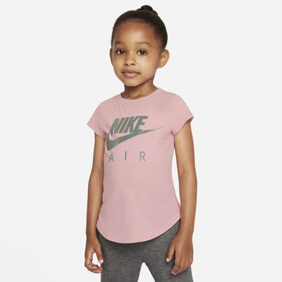 Shop Nike Air Toddler T-shirt In Pink Glaze