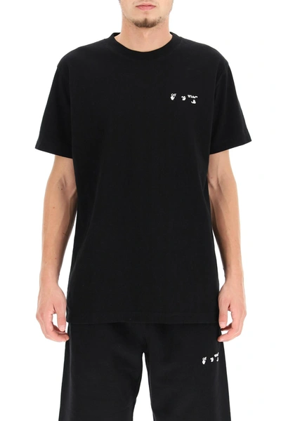 Shop Off-white Ow Logo T-shirt In Black