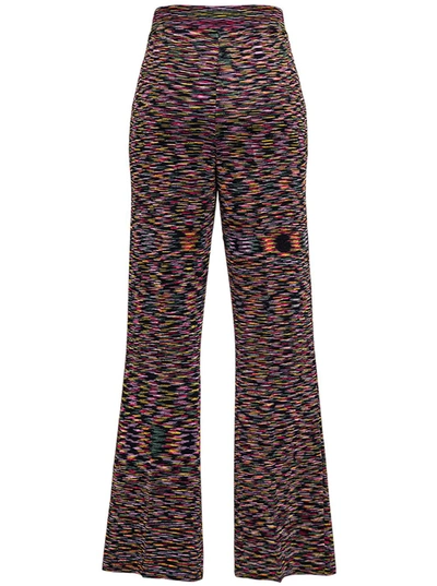 Shop M Missoni Multicolor Wool Blend Trousers