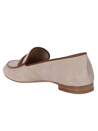 Shop Gianvito Rossi Penny Loafer Flat