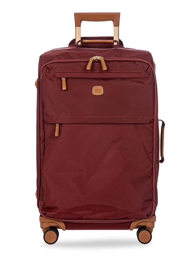 Shop Bric's X-travel 25" Spinner In Bordeaux