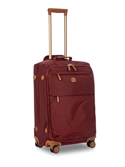 Shop Bric's X-travel 25" Spinner In Bordeaux