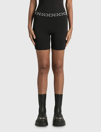 Shop Off-white Bold Shorts In Black