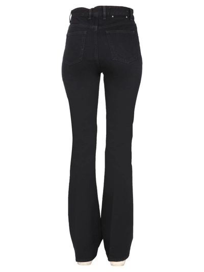 Shop Golden Goose "bootcut" Trousers In Black