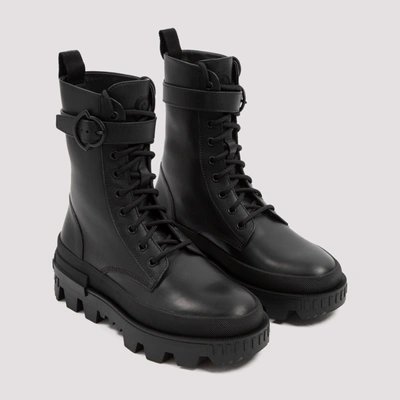 Shop Moncler Corinne Ankle Boots Shoes In Black