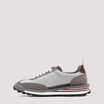 Shop Thom Browne Tech Runner Sneakers Shoes In Grey