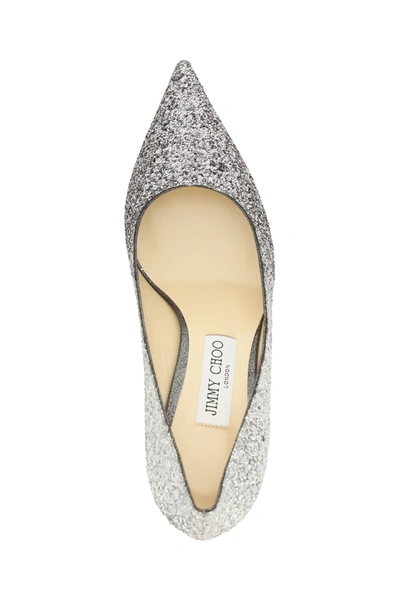 Shop Jimmy Choo Love 65 Pump In Silver