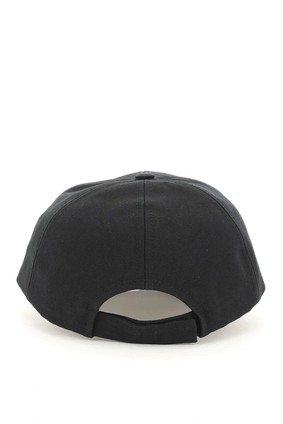 Shop Off-white Arrows Print Baseball Cap In Black,white