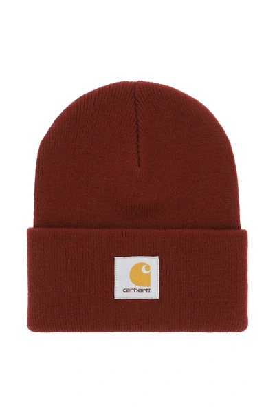 Shop Carhartt Watch Hat In Red