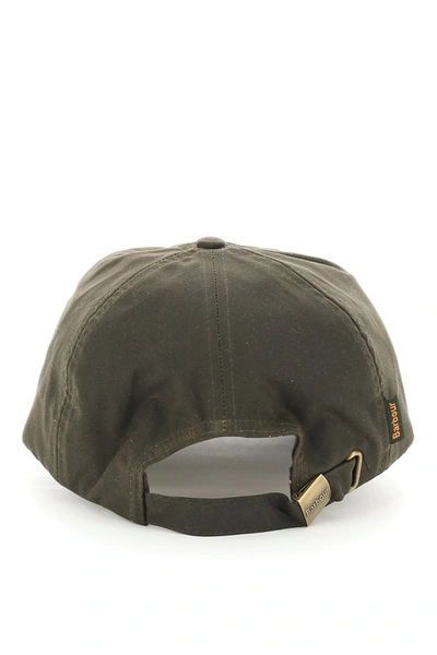 Barbour Cappello Baseball Wax Sports In Green | ModeSens