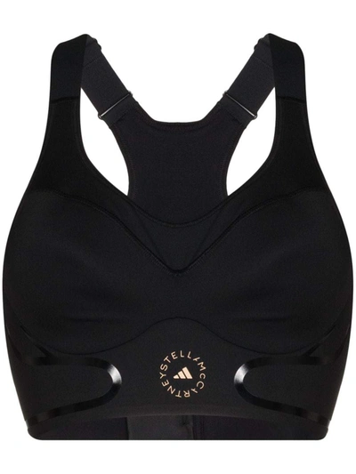 Shop Adidas By Stella Mccartney Top Black