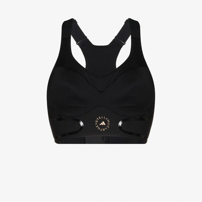 Shop Adidas By Stella Mccartney Top Black