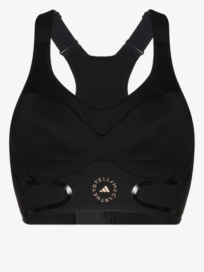 Shop Adidas By Stella Mccartney Top Black