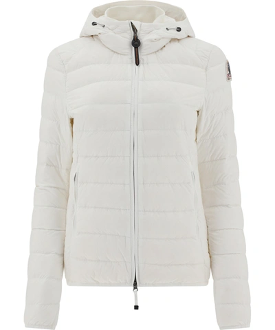 Shop Parajumpers "juliet" Down Jacket In White