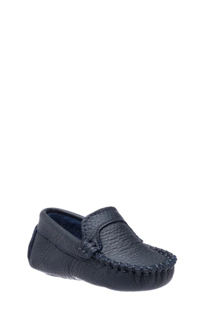 Shop Elephantito Crib Shoe In Navy