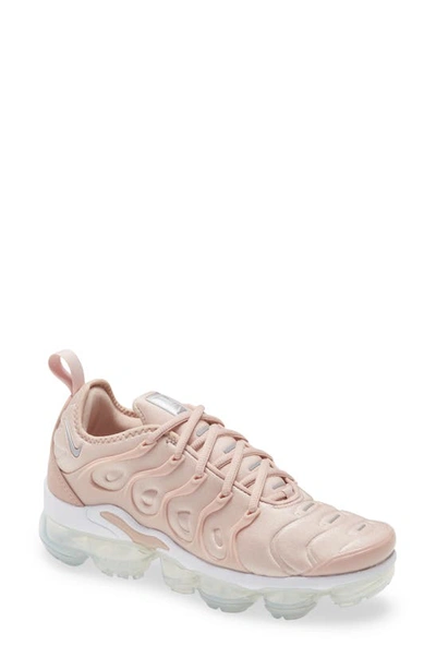 Shop Nike Air Vapormax Plus Sneaker In Pink Oxford/ Metallic Silver