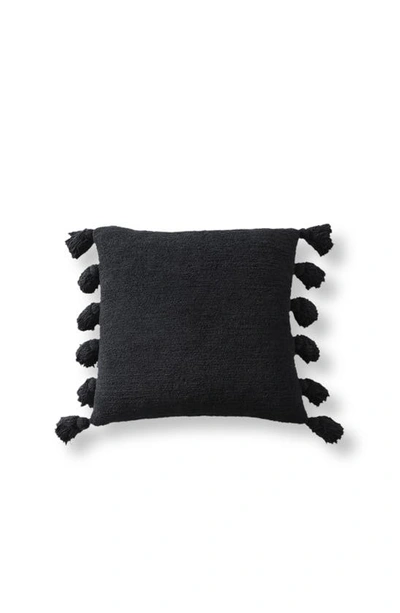 Shop Sunday Citizen Pom Pom Accent Pillow In Black