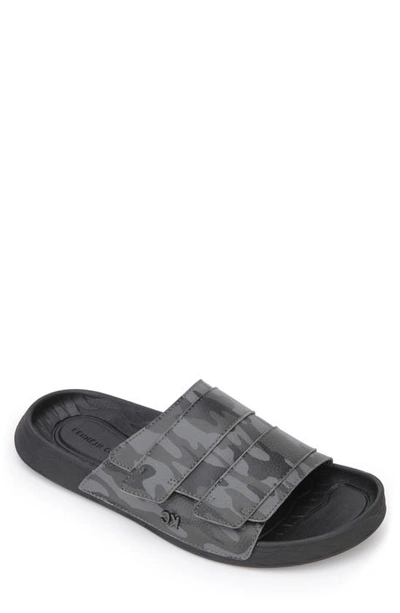 Shop Kenneth Cole New York Nova Slide Sandal In Black Camo