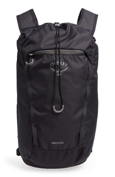 Shop Osprey Daylite Cinch Backpack In Black