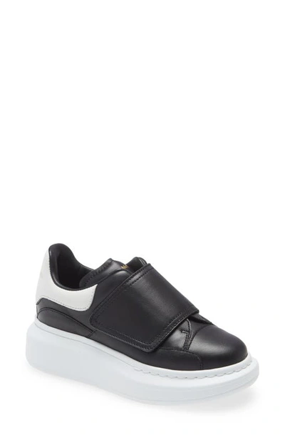 Shop Alexander Mcqueen Kids' Oversized Sneaker In Black